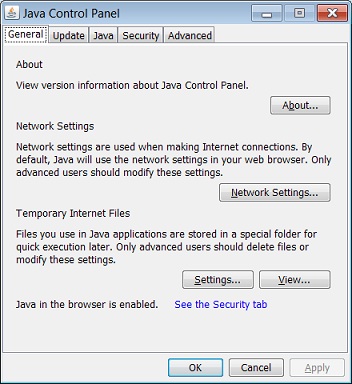 Java control panel что это за программа