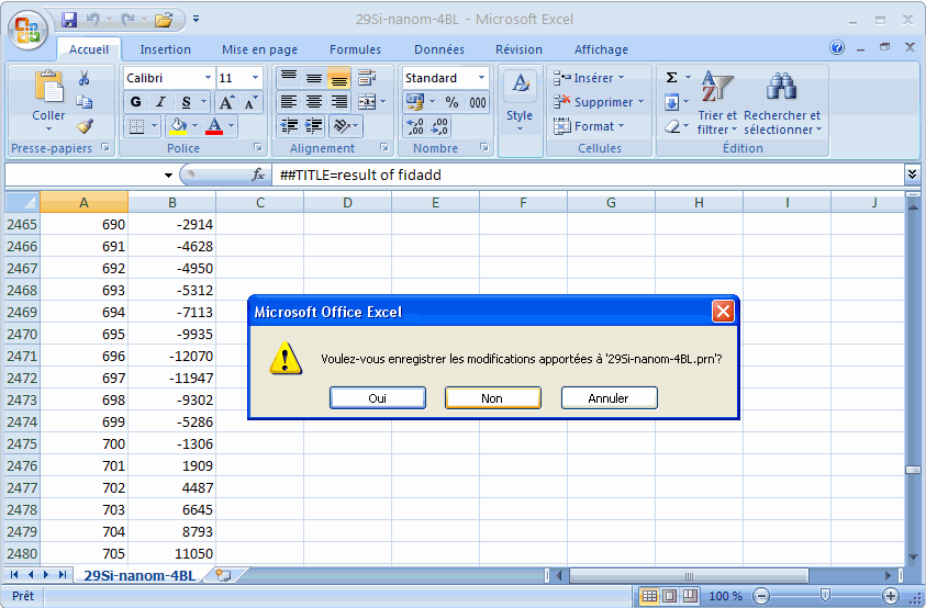 Converting MS Excel2007 Document Into ASCII File In PRN Format