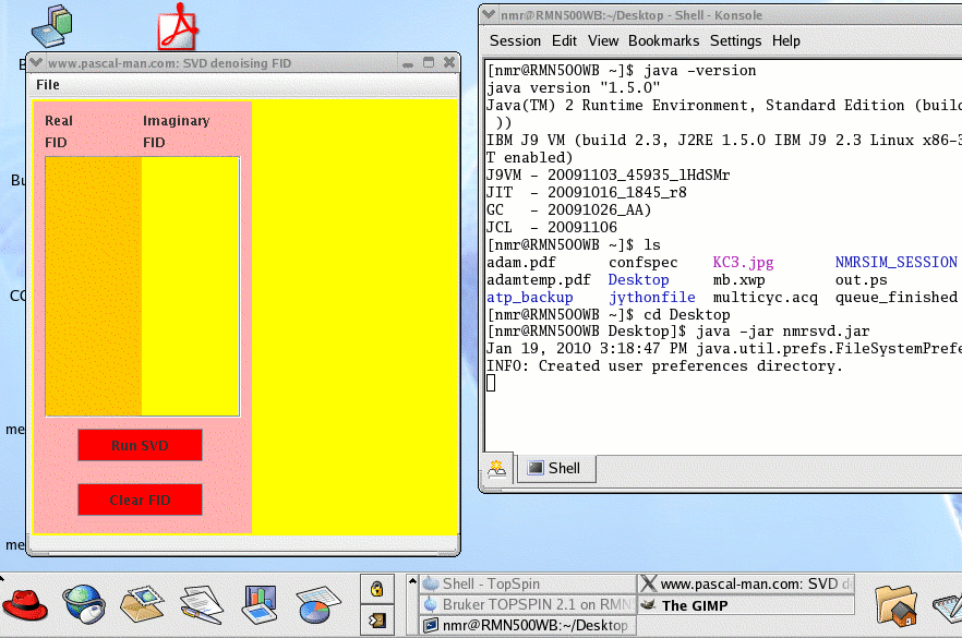 nmrsvd.jar in Linux OS
